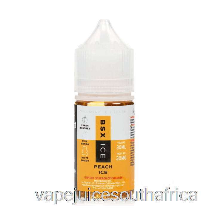 Vape Pods Peach Ice - Bsx Salt Series - 30Ml 30Mg